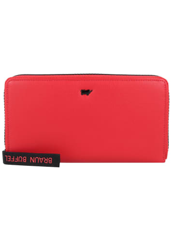 Braun Büffel Capri Geldbörse Leder 19 cm in rot