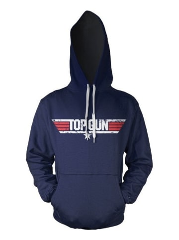 TOP GUN Hoodie in Blau