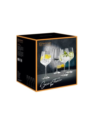 Nachtmann 4er Set Cocktailgläser Gin Tonic 640 ml in transparent