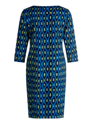 CARTOON Casual-Kleid mit Muster in Blau/Grün