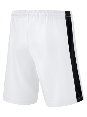 erima Retro Star Shorts in weiss/schwarz