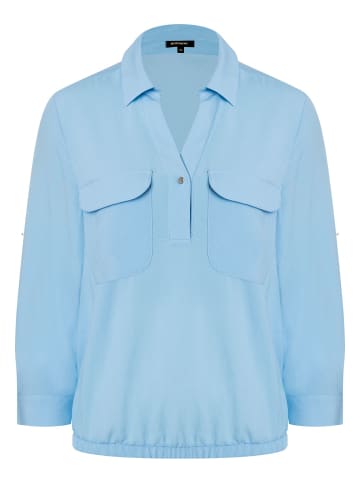 More & More Blousonbluse in hellblau