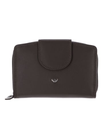 Golden Head Polo Geldbörse RFID Leder 14,5 cm in dunkelbraun