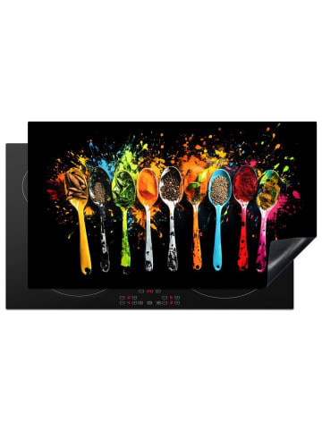 KitchenYeah Herdabdeckplatte Löffel Kräuter