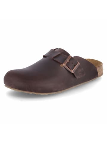 HAFLINGER Clogs in dunkelbraun