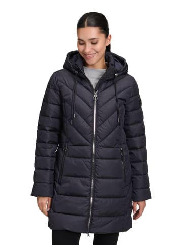 Betty Barclay Steppjacke mit Kapuze in Dunkelblau