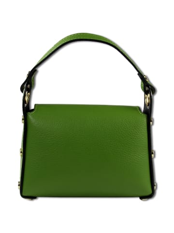 Toscanto Leder Umhängetasche Toscanto Tasche grün ca. 19cm