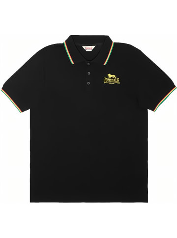 Lonsdale Polo "Sounds Four" in Schwarz