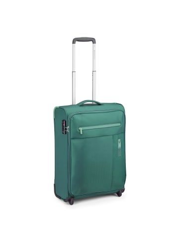 Roncato Lite Soft Neon 2 Rollen Kabinentrolley 55 cm in flaschengruen