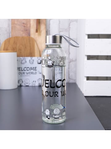 Geda Labels Trinkflasche Peanuts Comic Edition  in Weiß - 500ml