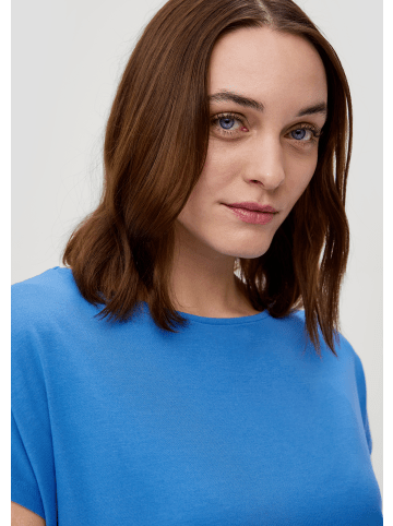 s.Oliver T-Shirt kurzarm in Blau