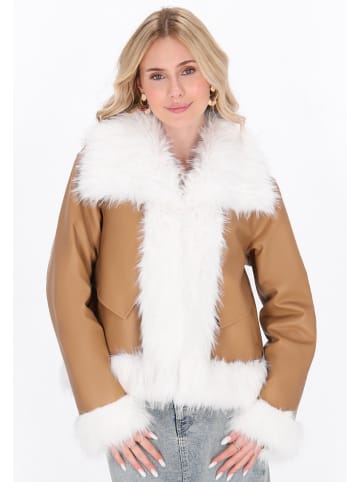 IZIA Women Jacket in camel
