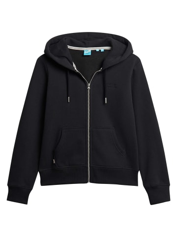 Superdry Sweatjacke in Schwarz