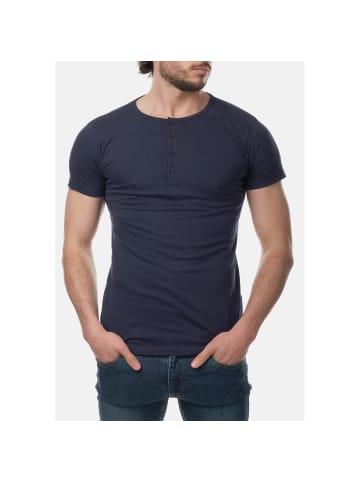 HopenLife Shirt ELAM in Navy blau