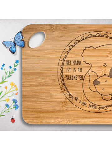 Mr. & Mrs. Panda Holzbrettchen Koala Mama mit Spruch in Braun