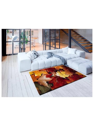 Atticgo Kurzflor-Teppich KOBY in mehrfarbig