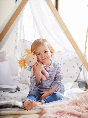 Haba Weiche Stoffpuppe Kuschelpuppe für Kinder ab 6 Monaten 1er-Set in Finja