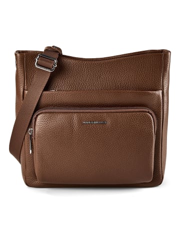 Mandarina Duck Mellow Leather Umhängetasche Leder 30 cm milk chocolate