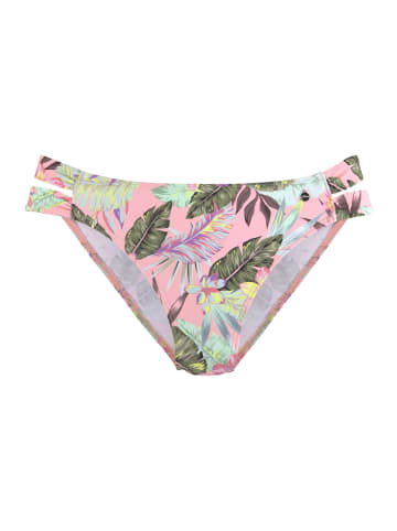 S. Oliver Bikini-Hose in rose-bedruckt