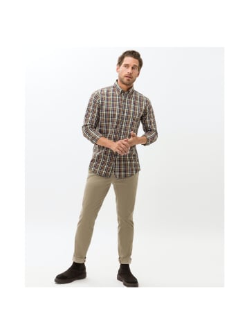 BRAX  Langarmhemd in cold brew