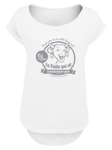 F4NT4STIC Long Cut T-Shirt The Laughing Cow Produit Extra Fin in weiß