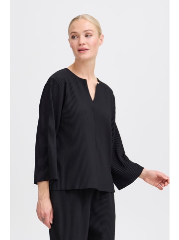 b.young Kurzarmbluse BYTRISSA TSHIRT 2 - 20815339 modische Bluse in Schwarz