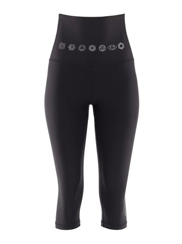 Winshape Functional Comfort High Waist ¾-Tights 7 Chakras HWL212C in schwarz/7-chakras