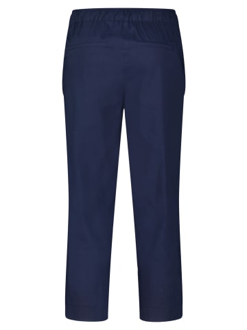 BETTY & CO Casual-Hose mit elastischem Bund in Navy Blue