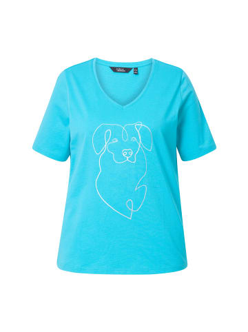 Ulla Popken Shirt in tiefes aqua