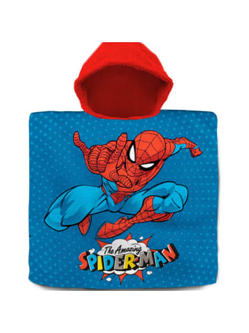 Kids Licensing Poncho Baumwolle Spiderman Kinder-Handtuch 3 Jahre