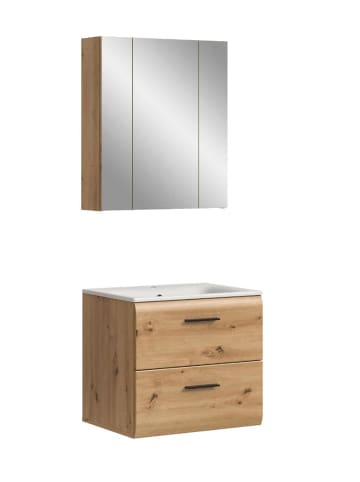 ebuy24 Badmöbelset Ice Eiche 60 x 46 cm