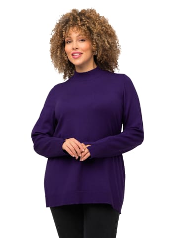 Ulla Popken Pullover in tiefes violett