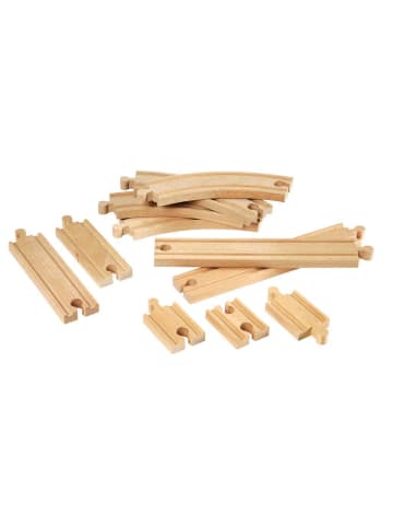 Brio Aktionsspiel BRIO World - Kleines Schienensortiment Ab 3 Jahre in bunt