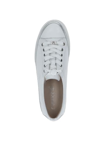 Caprice Sneaker in WHITE NAPPA CO