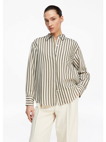 comma Bluse in 79G1_olivgrün