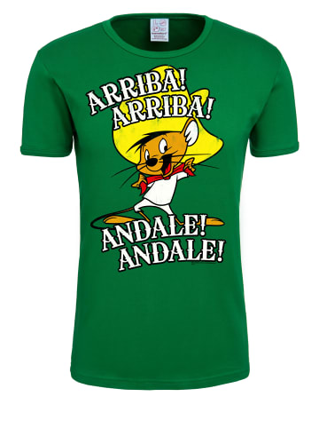 Logoshirt T-Shirt Looney Tunes - Arriba! Andale! in grün