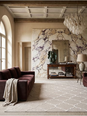 KADIMA DESIGN Kurzflorteppich Orientalisch pflegeleicht Wohnzimmer Schlafzimmer Flur in Beige