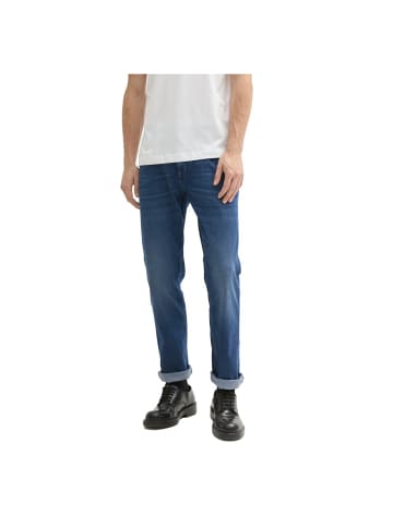 Tom Tailor Jeans in used dark stone blue denim