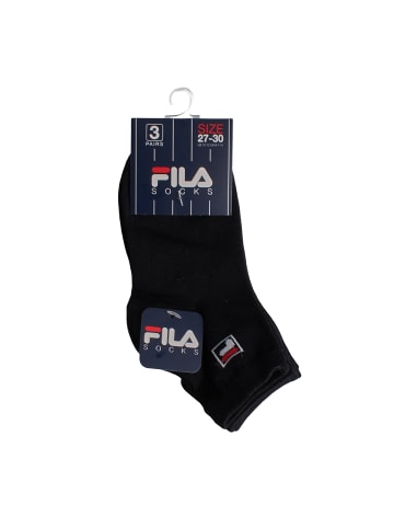 Fila 3er-Set: Socken in Black