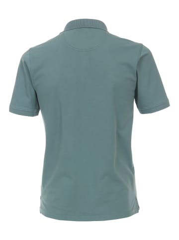 CASAMODA Polo-Shirt in Türkisgrün