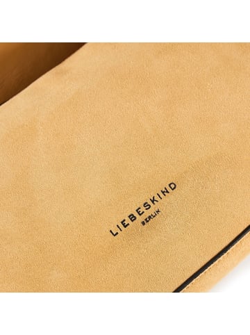 LIEBESKIND BERLIN Lora Umhängetasche Leder 27 cm in light tan suede