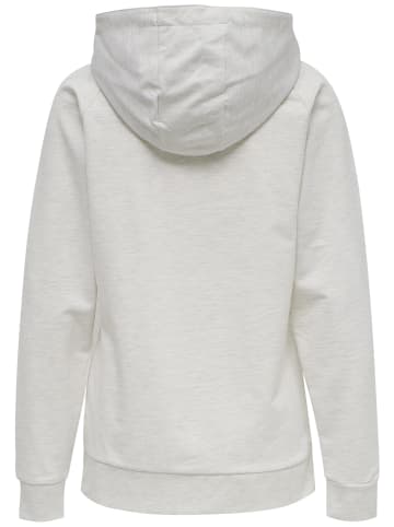 Hummel Hummel Cotton Kapuzenpullover Hmlgo Multisport Damen Atmungsaktiv in EGRET MELANGE