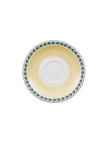 Villeroy & Boch Café au lait Untertasse XL Charm & Breakfast French Garden in bunt