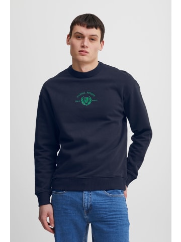 CASUAL FRIDAY Sweatshirt CFSage relaxed sweat w. embroidery in Blau