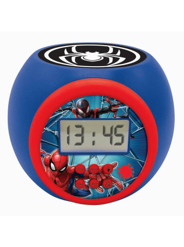 Lexibook Spider-Man Projektions Wecker mit LED Farbwechsel und Timer-Funktion 4 Jahre