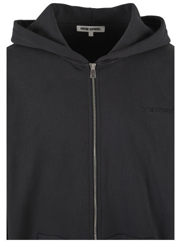9N1M SENSE Sweat & Fleece - Hoodies Zipthrough in black