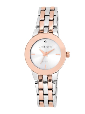 Anne Klein Quarzuhr Diamond Dreams in silber / rosegold