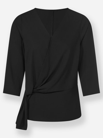 WITT WEIDEN Schlupfbluse in schwarz