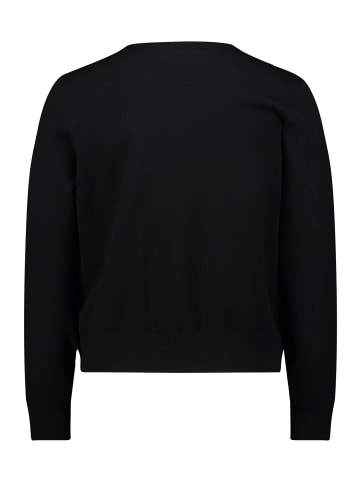 Betty Barclay Strick-Cardigan mit Reißverschluss in Schwarz