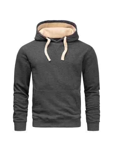 Alessandro Salvarini Hoodie AS-194 in Dunkelgrau